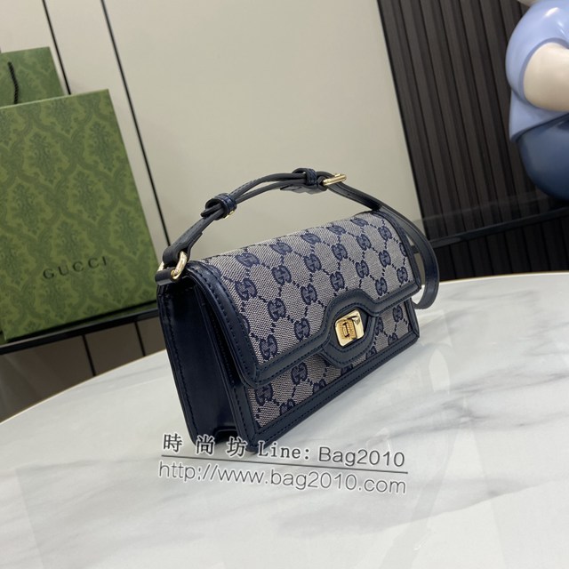 Gucci專櫃古馳最新款Luce系列迷你肩背包 jh2264型號：790038